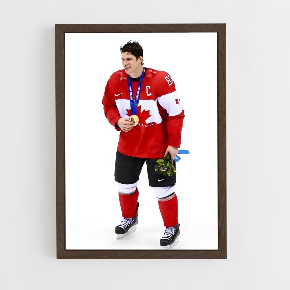 Poster Le Médaillé de la Glace – affiche Hockey sur glace (vue 5)